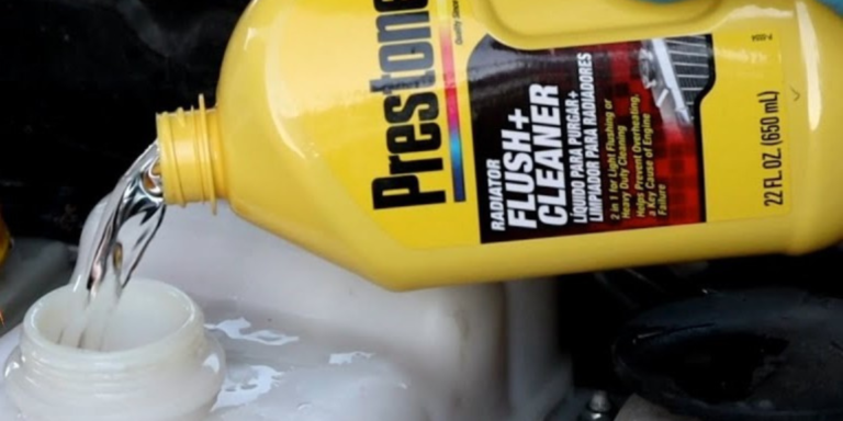 Can Prestone Flush And Cleaner Be Run With Radiator Fluid