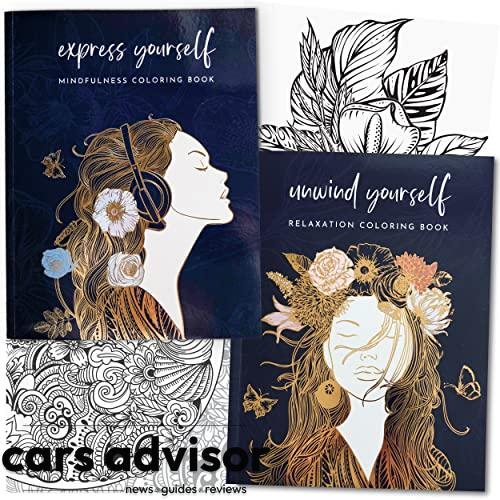 Adult Coloring Books for Women - Mindfulness Coloring Book for Wome...