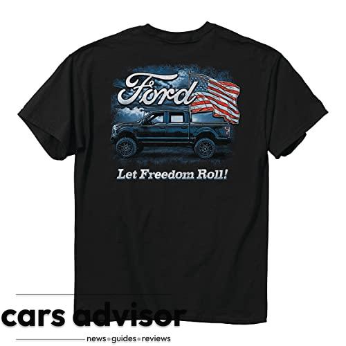 Buck Wear Ford F-150 Pickup Truck Let Freedom Roll American Flag Bl...