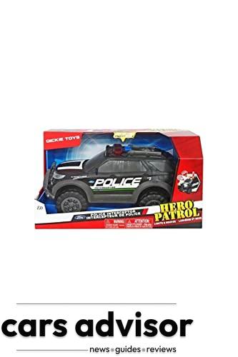 DICKIE TOYS 203306017 Ford Interceptor Police SUV as Toy Car, 30 cm...