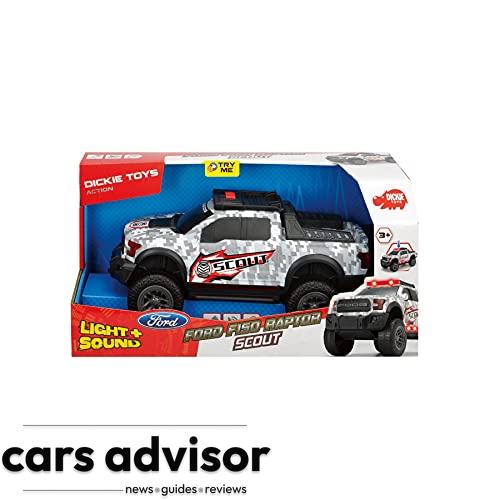 DICKIE TOYS Light & Sound Ford F150 Raptor Scout, Multi...