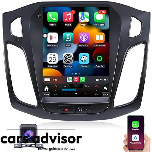 Ford Focus Car Stereo Radio 2012-2018 with Carplay Android Auto, 10...
