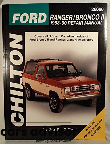 Ford: Ranger Bronco II 1983-90 Repair Manual (Chilton s Total Car C...