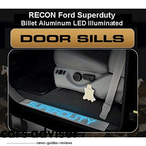 Recon 264121FD Illuminated Door Sill Kick Plate...