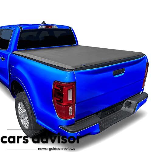 Tyger Auto T1 Soft Roll-up Truck Bed Tonneau Cover Compatible with ...
