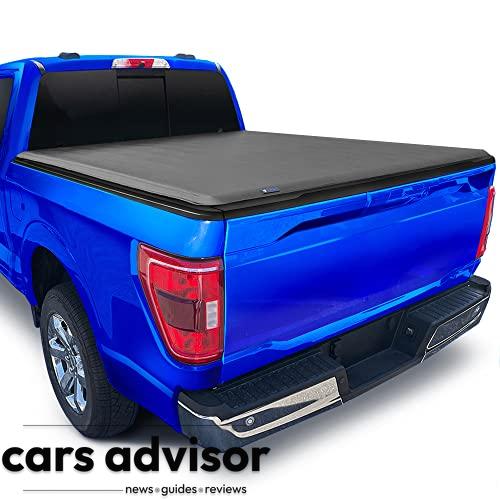 Tyger Auto T1 Soft Roll Up Truck Bed Tonneau Cover Compatible with ...