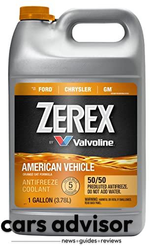 Zerex American Vehicle 50 50 Prediluted Ready-to-Use Antifreeze Coo...