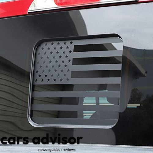 Zxiaochun Rear Middle Window American Flag Decal for Ford F150 F250...