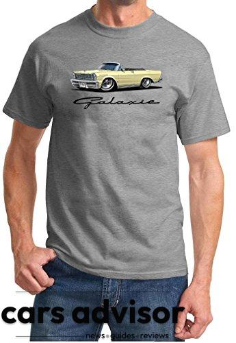 1965 Ford Galaxie 500 Convertible Full Color Design Tshirt Large Gr...