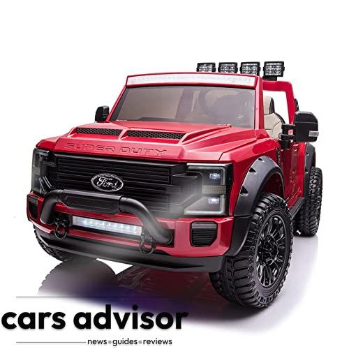 2024 Ford F450 Two (2) Seater 24V Ride On Kids Car Truck w Remote |...