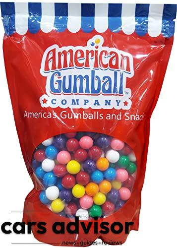 American Gumball Company Assorted Refill Gumballs 2 Pound Bag - .62...