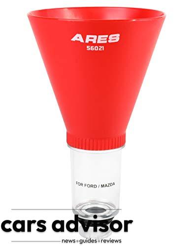 ARES 56021 - Oil Funnel for Ford and Mazda - Spill-Free Oil Filling...