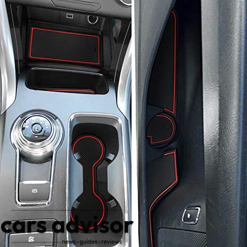 auovo Anti Dust Door Mats Custom Fit Door Cup Center Console Liners...