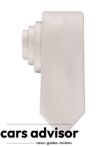 Calvin Klein Men s Steel Micro Solid A Tie, Taupe, Regular...