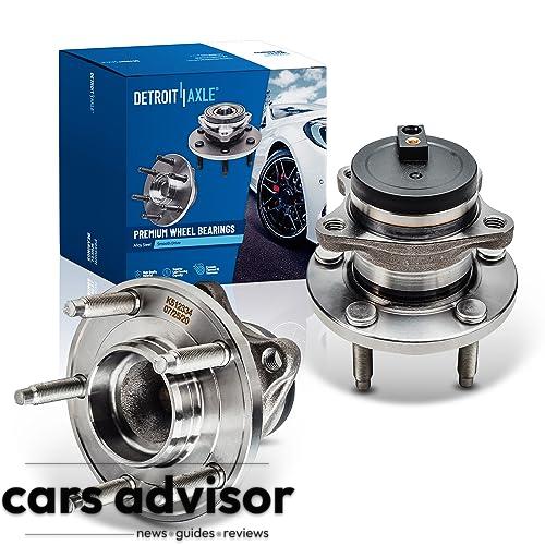 Detroit Axle - 2WD Rear Wheel Bearing and Hub Assembly for 2007 200...