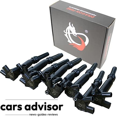 DRAGON FIRE PERFORMANCE 8pc Ignition Coil Power Pack Tune Up Set Ki...