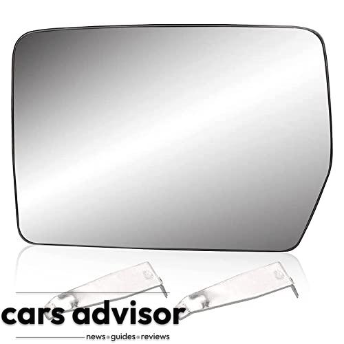 Driver Left Side Heated Mirror Glass Compatible with 2004-2014 Ford...