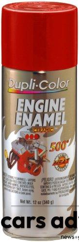 Dupli-Color DE1605 Engine Enamel Spray Paint with Ceramic - Ford Re...