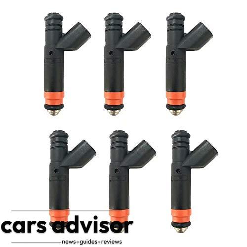 EMIAOTO Set 6 OEM Fuel Injectors XF2E-C4B for 1999-2005 Ford Mustan...