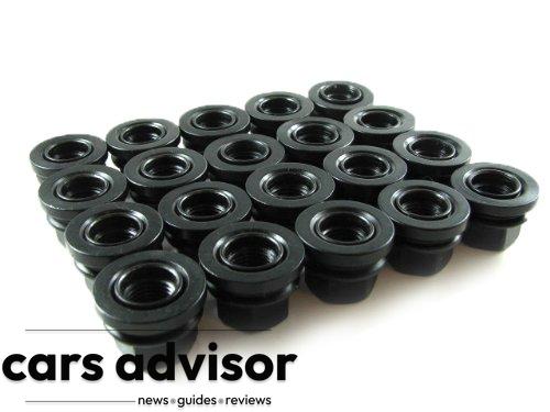 EZAccessory Wheel Lug Nuts Replacement for Ford F250 F350 2003-2019...