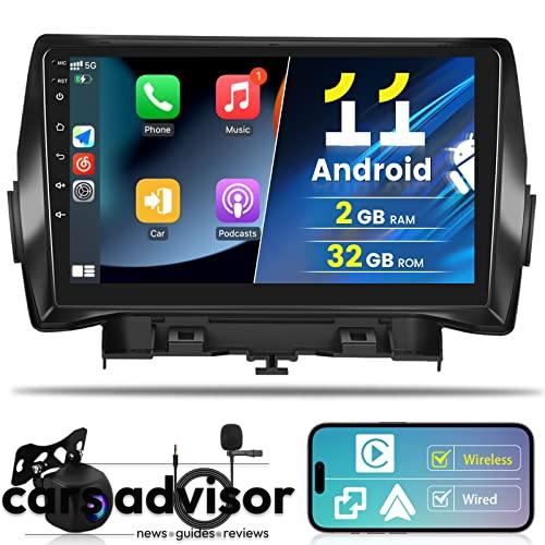 for 2013-2019 Ford Escape Kuga Radio, Roinvou 2+32G Android 11 Wire...