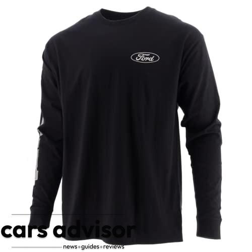 Ford Men s F-150 Truck Long Sleeve Camo T-Shirt, Pitch Black, Large...