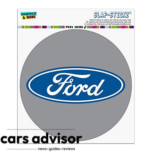 Ford Motor Company Blue Oval Logo Automotive Car Window Locker Circ...