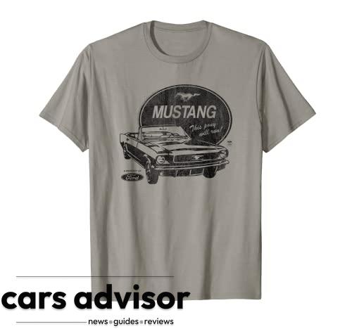 Ford Mustang Retro Ad T-Shirt...