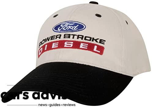 Ford Power Stroke Diesel Baseball Cap, Adjustable 5 Panel Hat, Khak...
