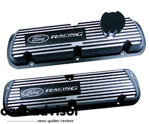 Ford Racing (M-6000-J302R) Black Satin Valve Covers Racing EFI...