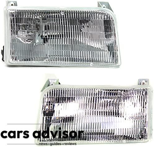 Garage-Pro Headlight Assembly Compatible with 1992-1996 Ford F-150 ...