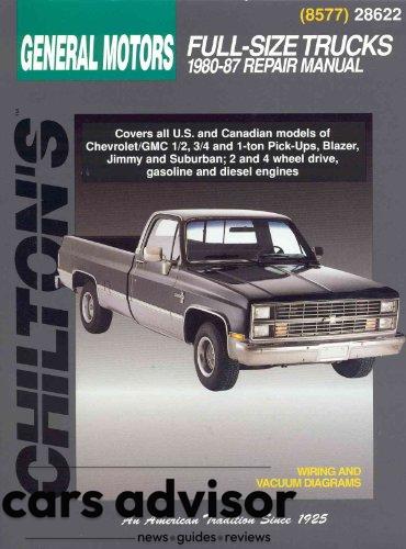GM Full-Size Trucks, 1980-87 (Chilton Total Car Care Series Manuals...