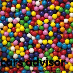 GumBalls Small Mini Assorted 2.5 Pounds 608 pieces...
