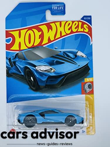 Hot Wheels -  17 Ford GT - Blue - HW Turbo 9 10 - 157 250...