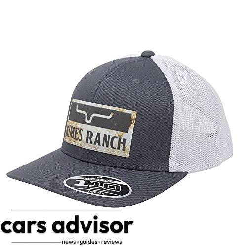 Kimes Ranch Caps 110 Fire Ex Trucker Hat Charcoal...