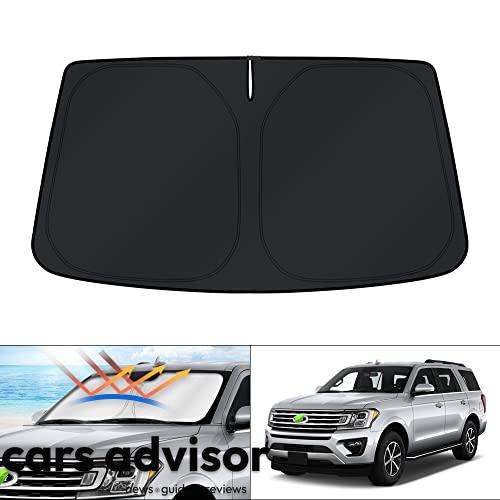 KUST Windshield Sun Shade for Ford Expedition SUV 2018-2023 Window ...