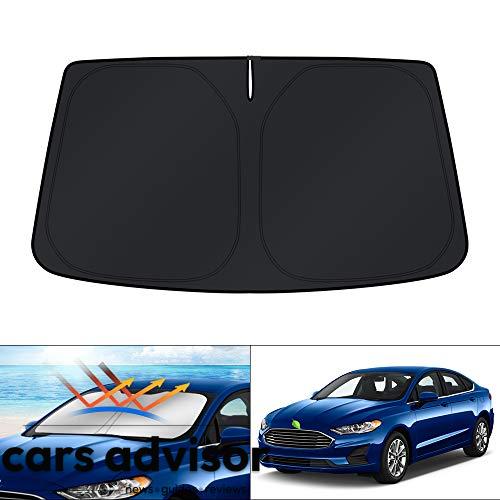 KUST Windshield Sun Shade for Ford Fusion 2013-2021 Front Window Sc...