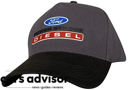 Offical Ford Power Stroke Diesel Baseball Cap, Black Red...