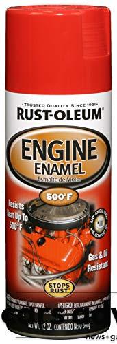 Rust-Oleum 248948, Ford Red, 12 oz, Automotive Engine Enamel Spray ...