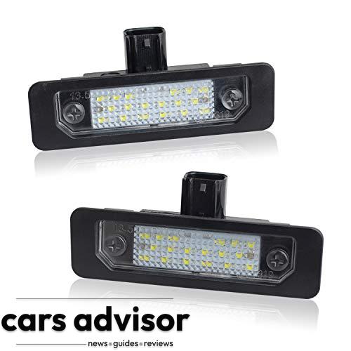 RUXIFEY LED License Plate Light Lamps Compatible with 2009 to 2019 ...