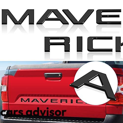 Tailgate Inserts Letters Compatible for 2022 2023 Ford Maverick Acc...