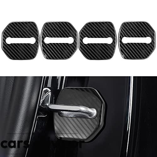 TOMALL 4pcs Car Door Lock Latches Cover Protector Compatible with F...