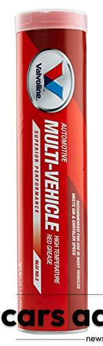 Valvoline Multi-Vehicle High Temperature Red Grease 14.1 OZ Cartrid...