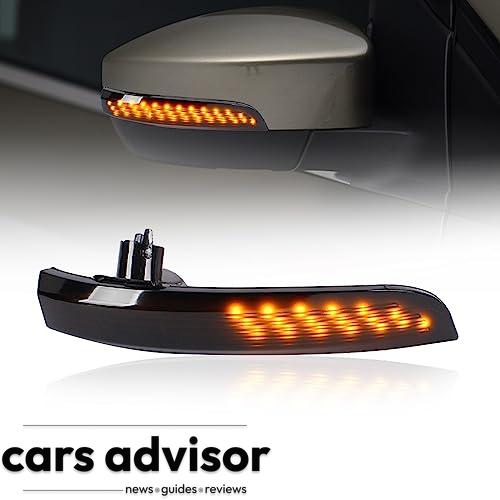 doiplent LED Side Mirror Turn Signal Lights for 2012-2018 Ford Focu...