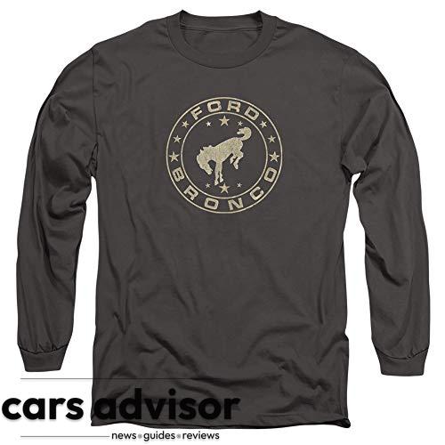 Ford Bronco Vintage Star Bronco Unisex Adult Long-Sleeve T Shirt fo...