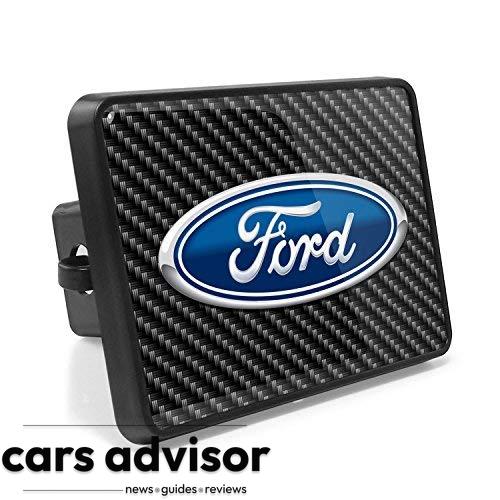iPick Image, Compatible with - Ford Logo UV Graphic Carbon Fiber Lo...
