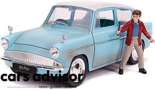 Jada Toys 1:24 Harry Potter and 1959 Ford Anglia Die-Cast Vehicle, ...