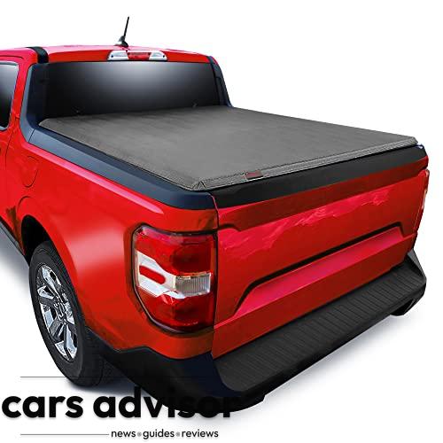 MaxMate Soft Tri-fold Truck Bed Tonneau Cover Compatible with 2022-...