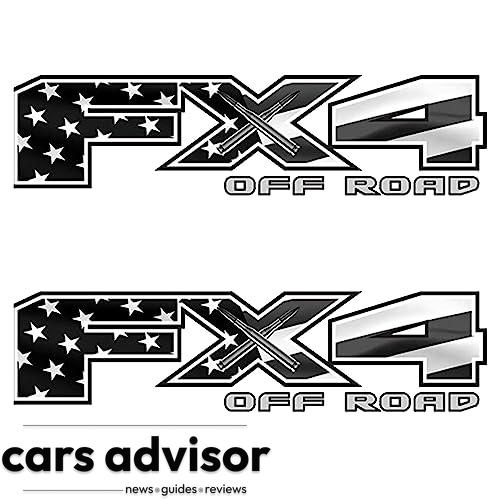 Smeyta 2PC FX4 Off Road Decal Replacement Sticker for F150 Bedside ...