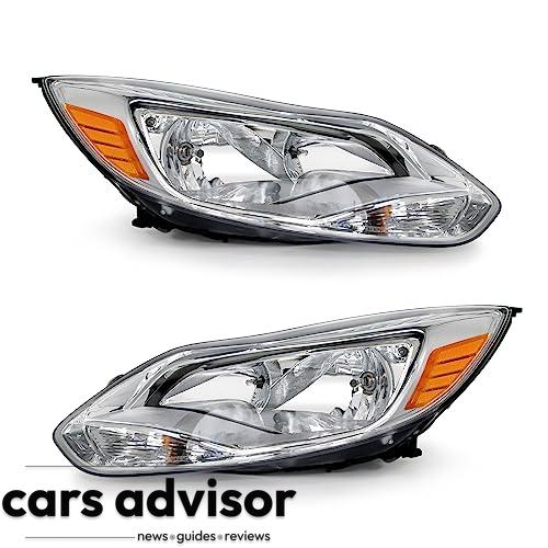 ADCARLIGHTS for 2012 2013 2014 Ford Focus Headlights Assembly Compa...
